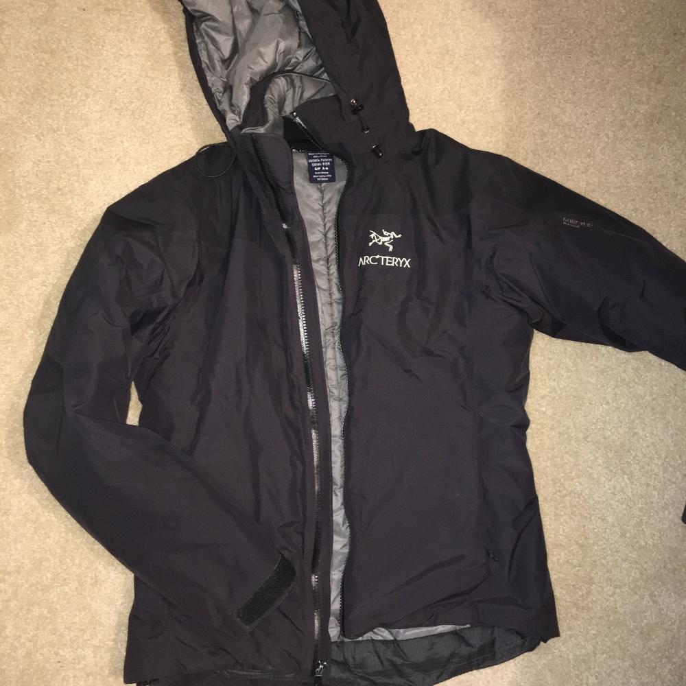SOLD Black Arc'teryx Fission AR Goretex Jacket